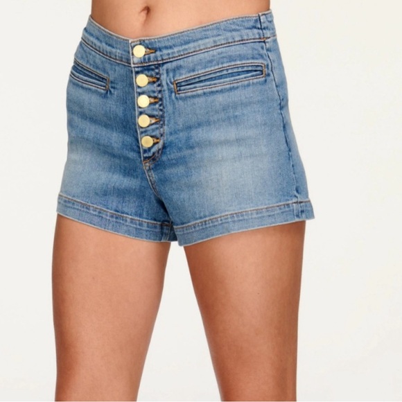 Ramy Brooks exposed button shorts size 30 - Picture 1 of 6